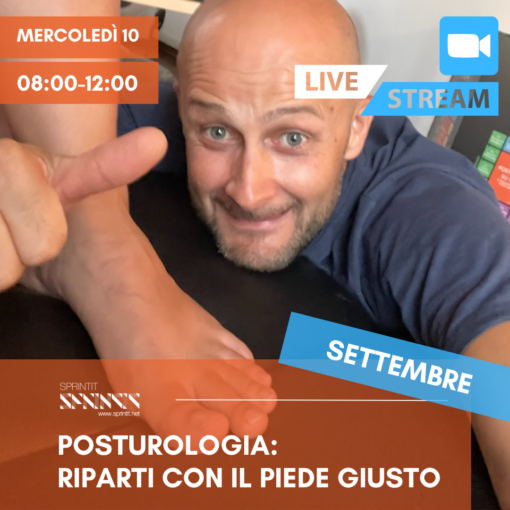 Posturologia: Riparti con il piede giusto - 10 Settembre