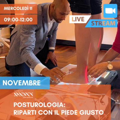 Posturologia: Riparti con il piede giusto - 11 Novembre