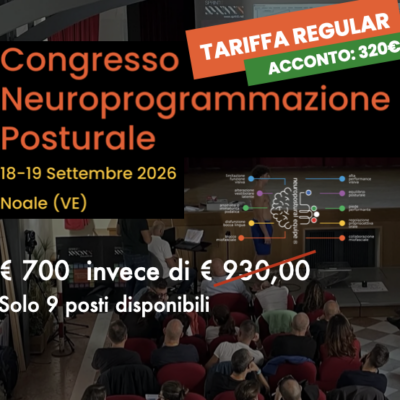 Congresso Neuroprogrammazione Posturale