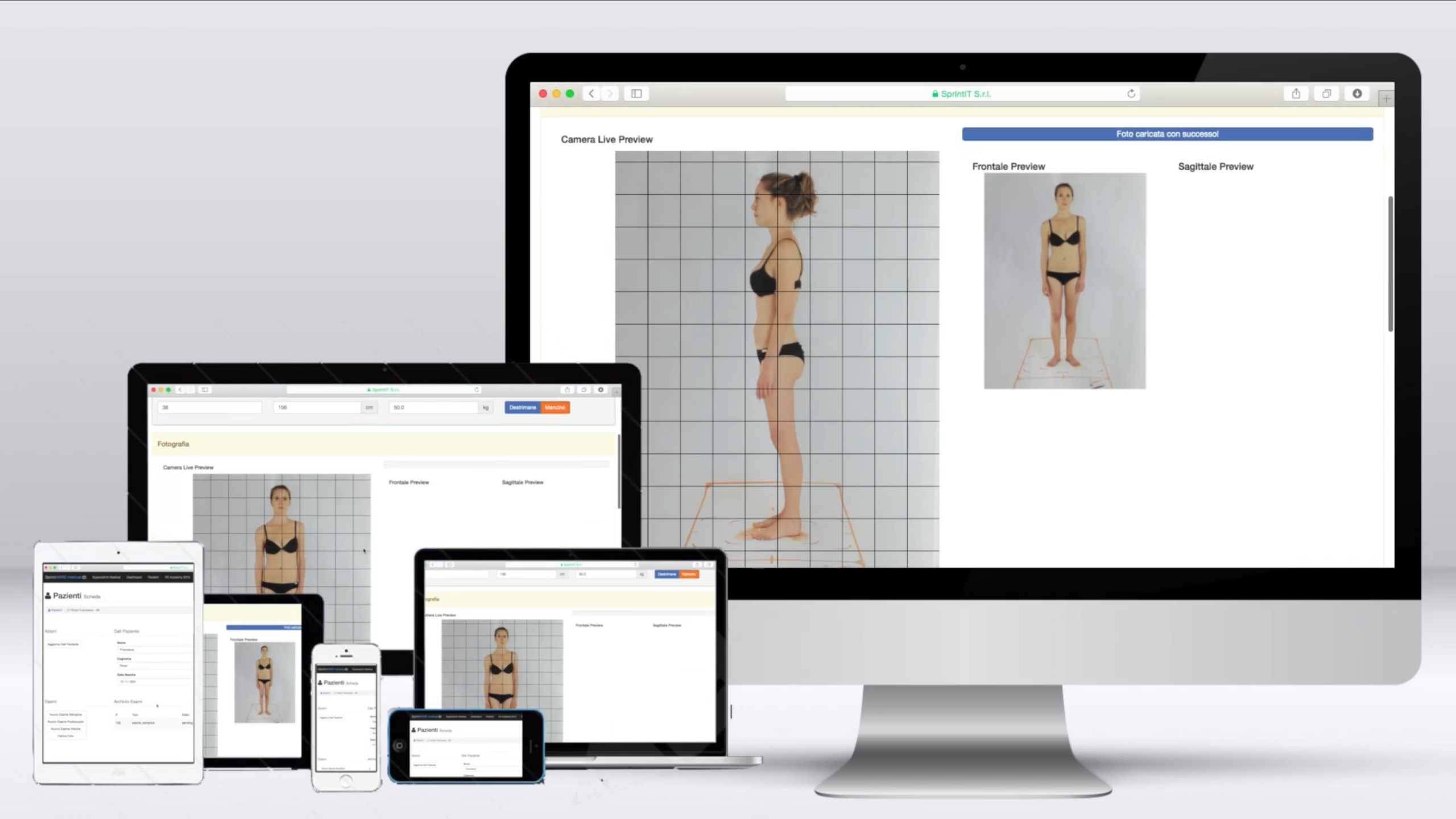 SprintWARE, il software posturale che organizza valutazione e report